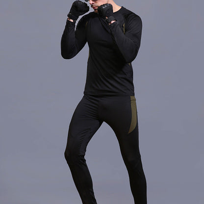 Sports Workout Clothes Thermal Underwear Suit For Men
