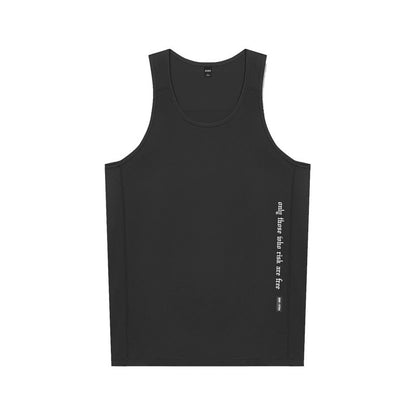 Solid Color Running Workout Vest Men


